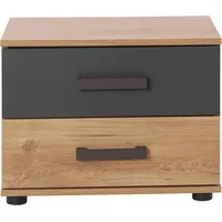 WIMEX Nachtschrank »Malmoe, Nachttisch 52x38x40cm, 2 Schubladen«, einzeln oder