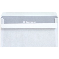 SOENNECKEN Briefumschlag 2074 DL 75g oF sk weiß 100