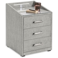 Ed exciting design Nachtkonsole Moon mit LED-Beleuchtung und USB-Anschluss