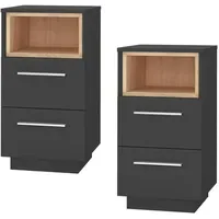 Vicco Nachtschrank Beatrice 36 x 36 x 68 cm