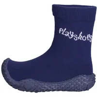 Playshoes Jungen Unisex Kinder Socke Uni Aqua Schuhe, Marine,