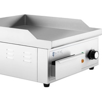 Royal Catering Elektro Grillplatte - 350 x 380 mm