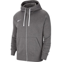 Nike Park 20 Fleece Kapuzenjacke Herren charcoal heathr/white/white L