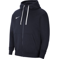Nike Park 20 Fleece Kapuzenjacke Herren obsidian/white/white M