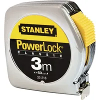 Stanley Taschenrollbandmaß PowerLock® L.8m B.25mm mm/cm EG II Ku.Clip