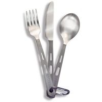 Optimus Titan Besteckset 3 Stücke - Silver - One