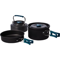 Mc Kinley McKINLEY Kochgeschirr COOKING SET Anodized ANTHRACITE/BLUEDARK, ONE