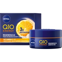 NIVEA Q10 Energy Recharging Night Cream (50 ml), Energizing