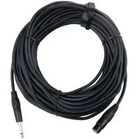 Pronomic XFJ-20 XLR zu Klinke Kabel (unsymmetrisches Mikrofonkabel, Länge