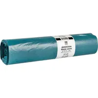 Deiss 120 Liter Müllsäcke, blau, 10 Rollen a 25