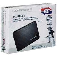 LC-POWER LC-25BUB3 externes 2,5''-SATA-Gehäuse, USB 3.0