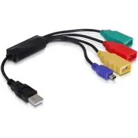 DeLock 61724 USB 2.0 4-port HUB Kabel