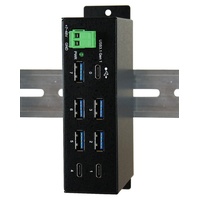 Exsys EX-1196HMS 7xUSB 3.0/3.1 MetallHUB (USB-C, 7 Port USB