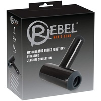 REBEL With 2 functions Masturbator 21 cm