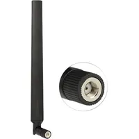 DeLock WLAN RP-SMA 4-7dBi omnidirektional Gelenk schwarz Multimedia-Technik Wireless