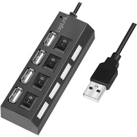 Logilink USB 2.0 HUB 4-port with ON/OFF switch USB-Hubs