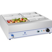 Royal Catering Bain Marie 2.000 W 6 x 1/3