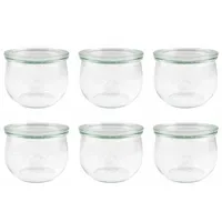Weck Tulpenform-Glas 580 ml 6 St.