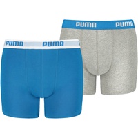 Puma Basic Boxer Boxershorts Jungen Kinder Unterhose Unterwäsche, Farbe:417
