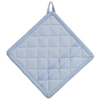 Kela Topflappen Tia Baumwolle 20 x 20 cm sommerblau