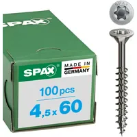 SPAX Universalschrauben Edelstahl A2 4,5 x 60 mm 100