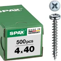 SPAX Universalschraube 4 x 40 mm Halbrundkopf Kreuzschlitz Z