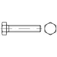 Industrial Quality Supplies ISO 4017 Sechskantschraube VG M27x65 Stahl