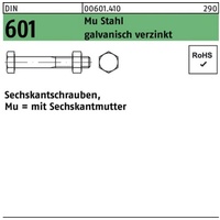 Industrial Quality Supplies DIN 601/ISO 4016 Sechskant-Schaftschraube M30x80 Stahl