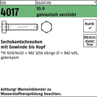 Hörger & Geßler ISO 4017 Sechskantschraube VG M10x18 Stahl