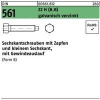 Industrial Quality Supplies DIN 561 Form B Sechskantschraube VG