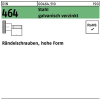 Industrial Quality Supplies DIN 464 Rändelschraube hohe Form VG