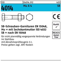 Industrial Quality Supplies ISO 4014 SB-Schrauben-Garnituren A 4-70 CE
