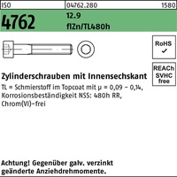 Industrial Quality Supplies ISO 4762 Zylinderschrauben 12.9 M 8