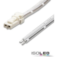 ISOLED MiniAMP Anschlussstecker male, 30cm, 2-polig, weiß, max. 3A