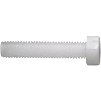 TOOLCRAFT 830254 M5 20mm Außensechskant DIN 933 Kunststoff, Polyamid