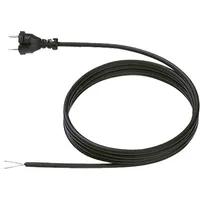 Bachmann 246.174 Strom Anschlusskabel Schwarz 2.00 m