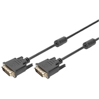 Digitus DVI Anschlusskabel DVI-D 24+1pol. Stecker, DVI-D 24+1pol. Stecker