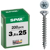 SPAX Universalschraube 3,5 x 25 mm Senkkopf T-STAR plus