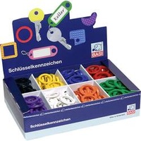 BASI Schlüsselclip 8520-9000 8-farbig 1 Set