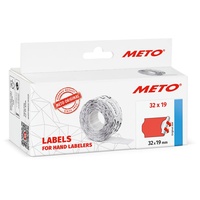 METO Preis-Etiketten 30007361 permanent haftend Etiketten-Breite: 32 x 19
