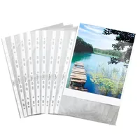 Durable Prospekthüllen DIN A4 transparent genarbt 0,045 mm, 100