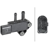 Hella Sensor, Abgasdruck - 3-polig - geschraubt