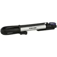 Fischer FAHRRAD 85584 Minipumpe Aluminium, Schwarz