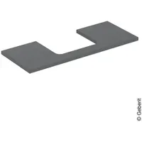 Geberit One 120x3x47cm, lava/lackiert m, AS mit.