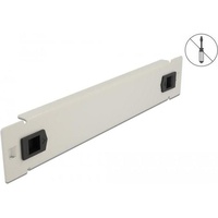DeLock 66629 10 Zoll Netzwerkschrank-Blindabdeckung Grau