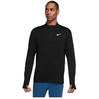 Nike Dri-FIT Element 1/2-Zip Laufshirt Herren black/reflective silv XL