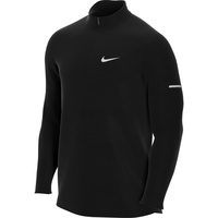 Nike Dri-FIT Element 1/2-Zip Laufshirt Herren black/reflective silv M