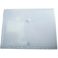 Exacompta Dokumententasche, DIN A4 transparent