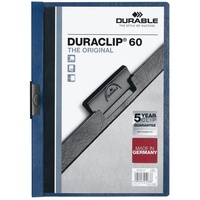 Durable 25 DURABLE Klemmhefter DURACLIP dunkelblau