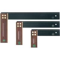 ECE Winkel Schenkel-L.250mm gelaserte mm-Skala Palisanderholz